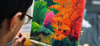 Children doing after-school creative and STEM activities